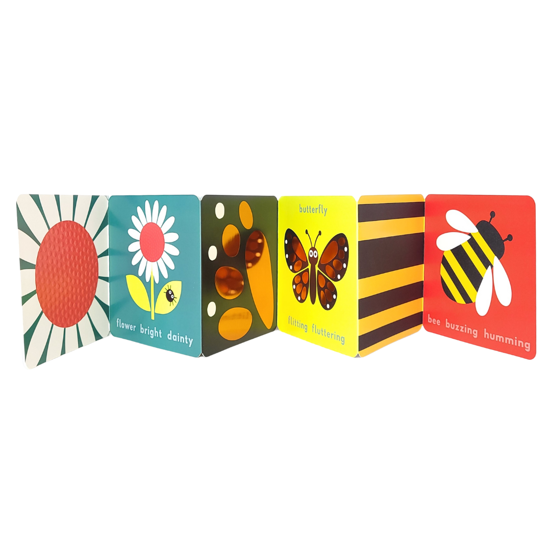 Look, Touch, Learn: Garden (A Mini Tummy Time Book)