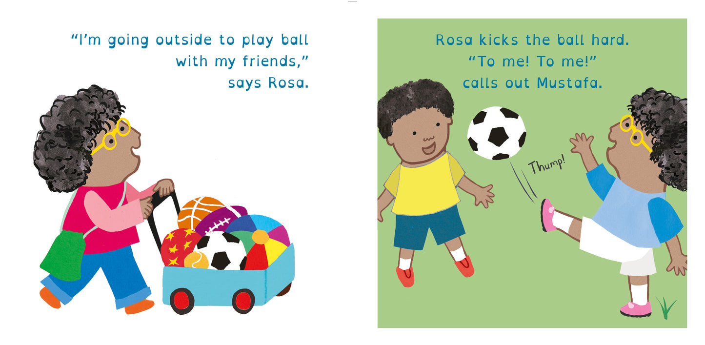 Rosa Plays Ball (8x8 Edition)