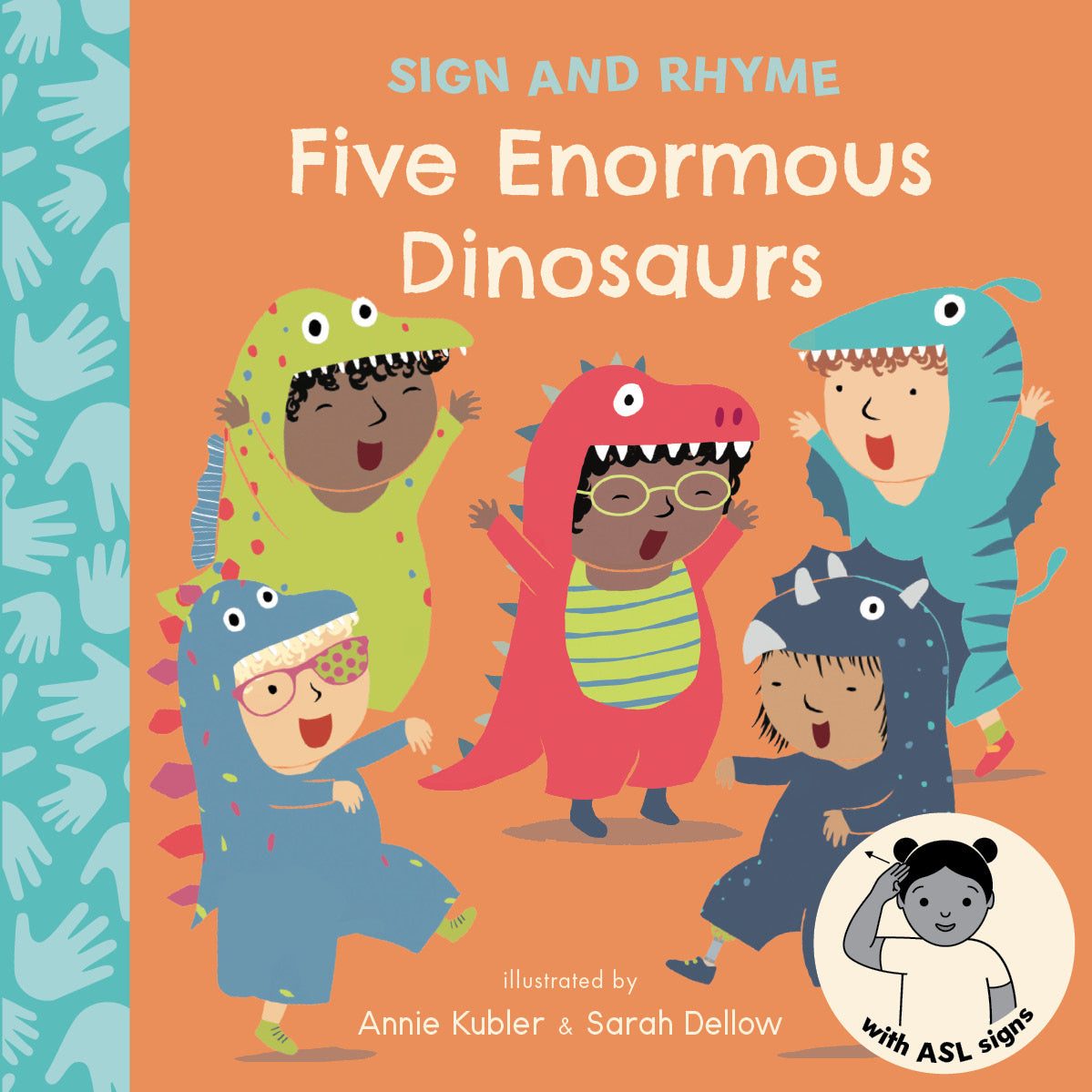 Sign and Rhyme: Five Enormous Dinosaurs (ASL)