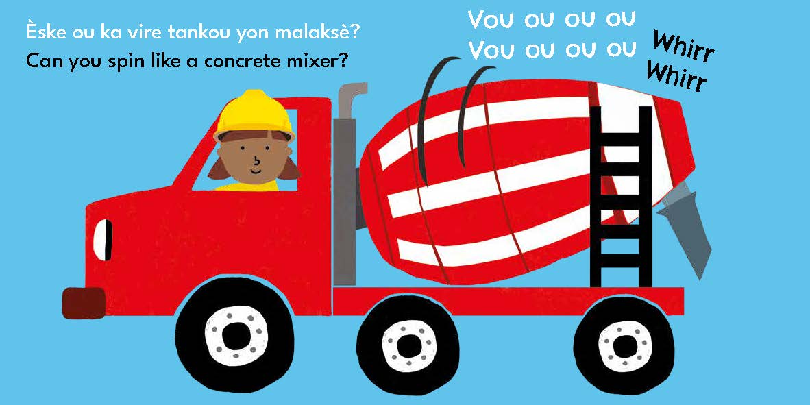 Èske ou ka FOUYE TWOU tankou yon katèpila?/Can you DIG like a digger?