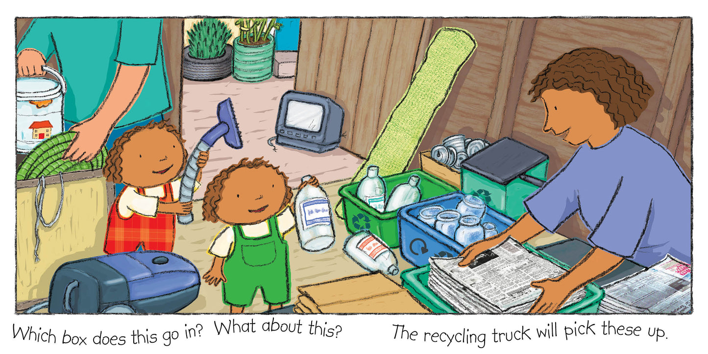 Helping Hands: Recycling!