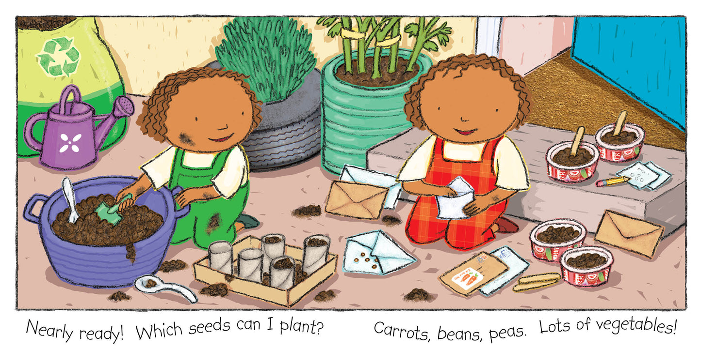 Helping Hands: Recycling!