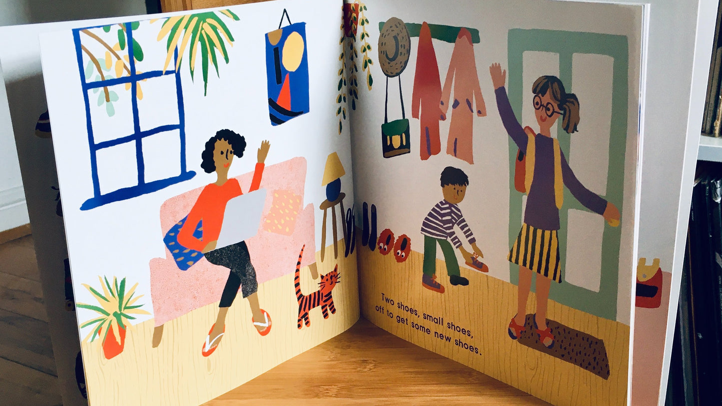 New Shoes, Red Shoes (8x8 Softcover Edition)