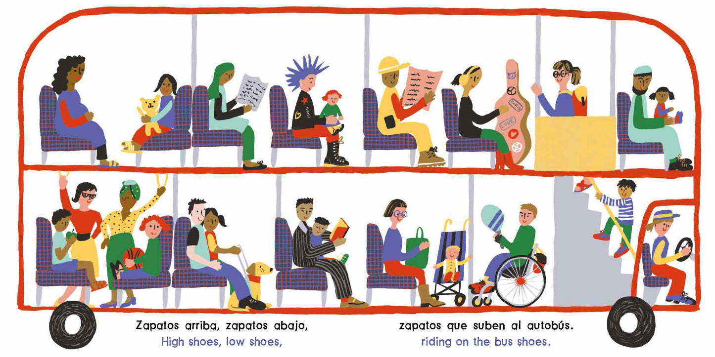 Zapatos nuevos, zapatos rojos/New Shoes, Red Shoes (Bilingual Mini-Library Edition)