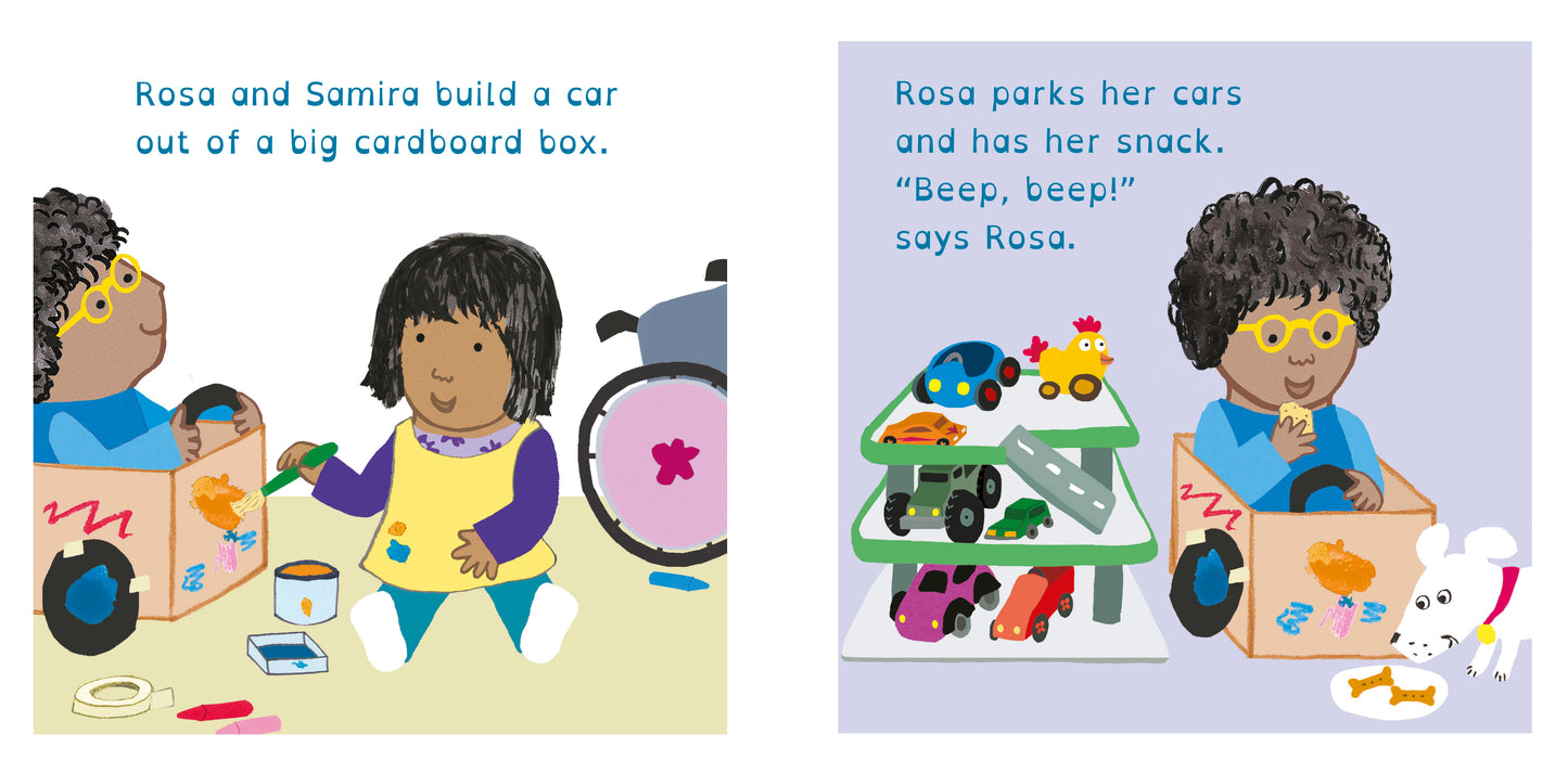 Rosa Loves Cars (8x8 Edition)