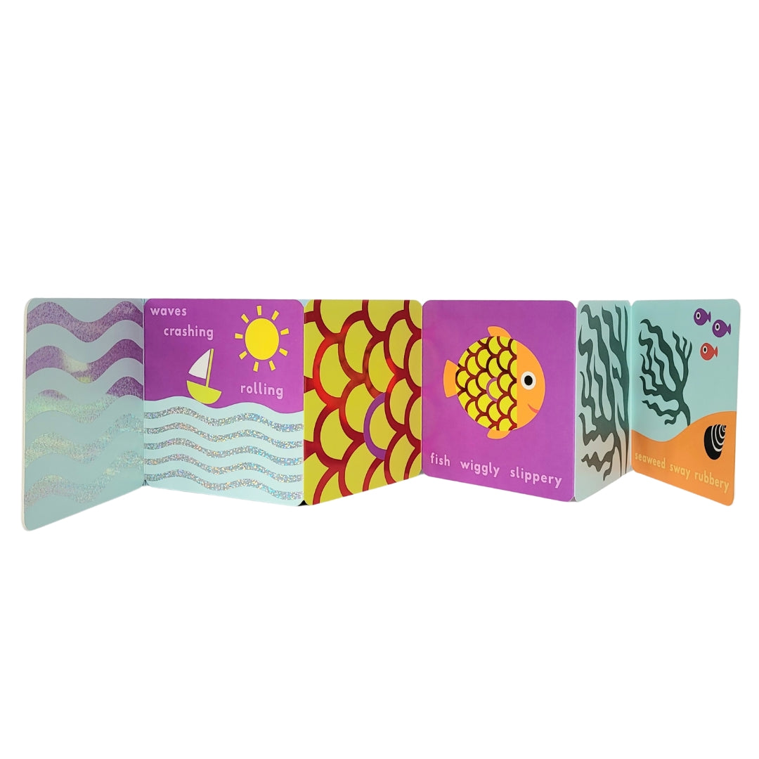 Look, Touch, Learn: Sea (A Mini Tummy Time Book)