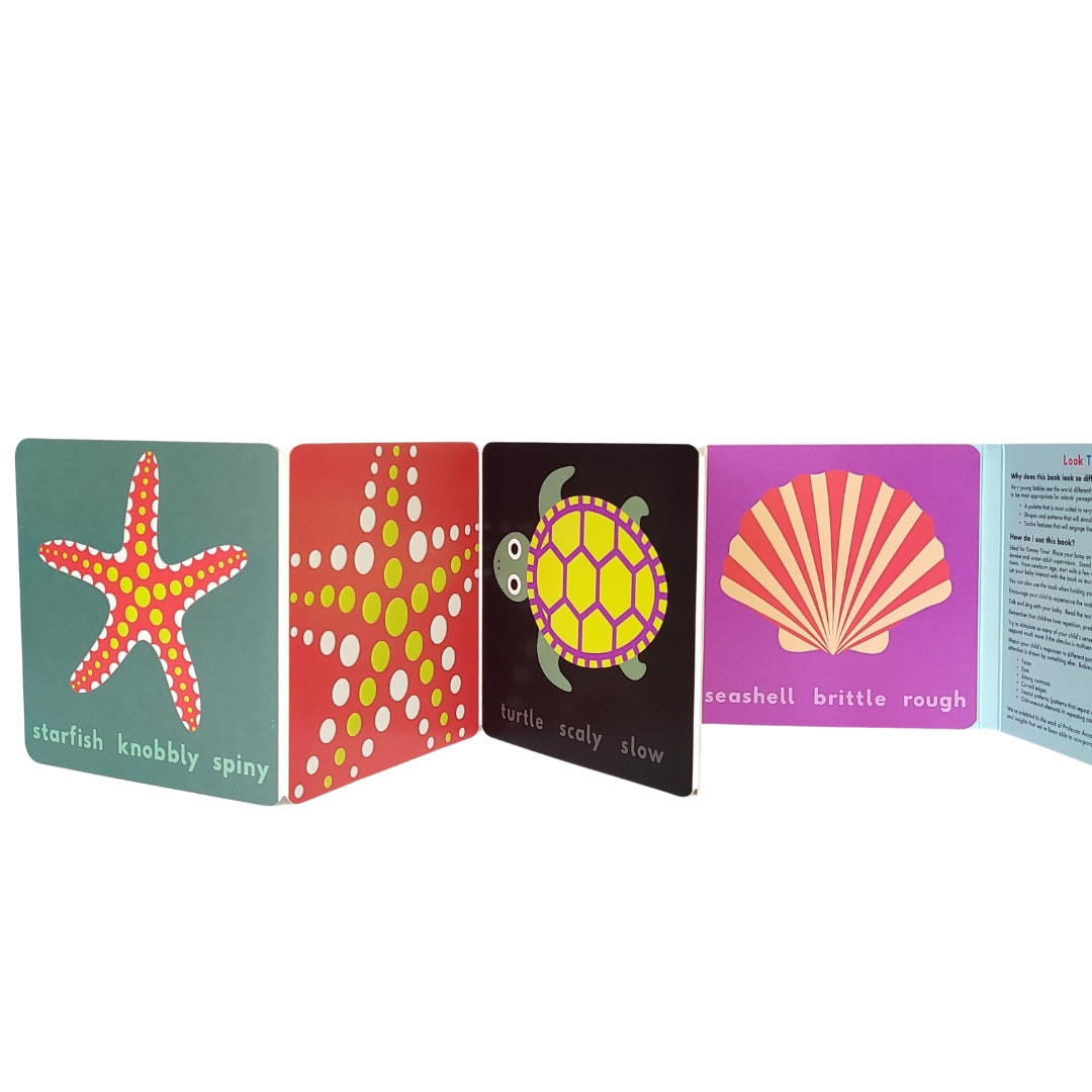 Look, Touch, Learn: Sea (A Mini Tummy Time Book)