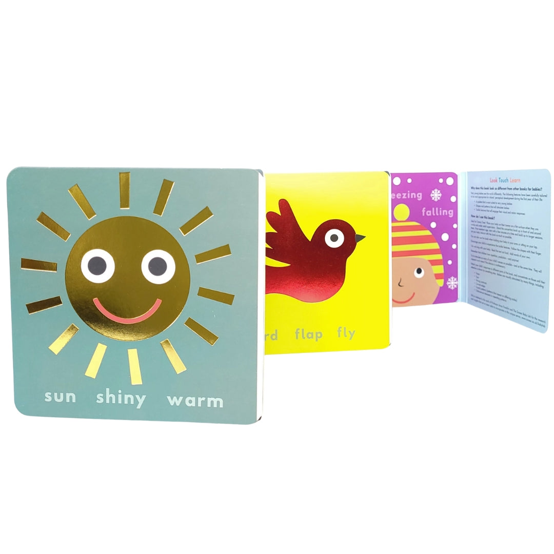 Look, Touch, Learn: Sky (A Mini Tummy Time Book)