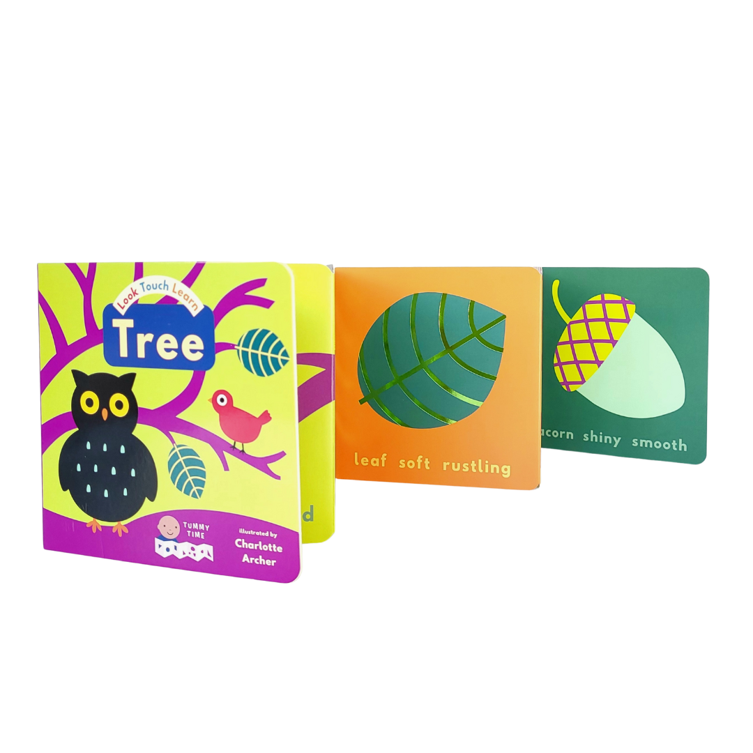 Look, Touch, Learn: Tree (A Mini Tummy Time Book)