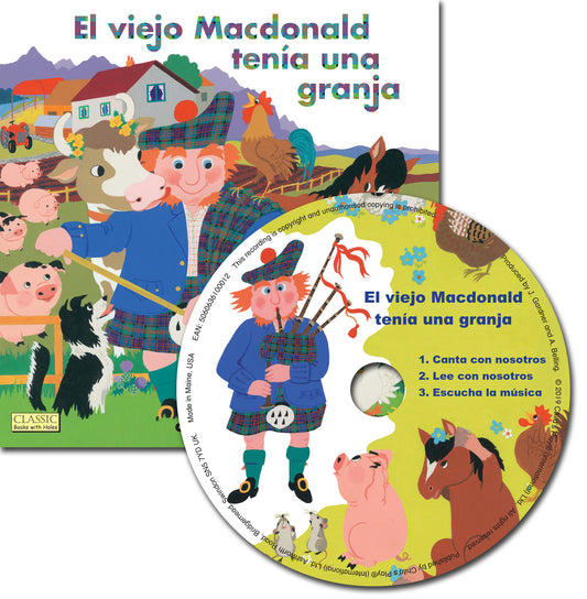 El Viejo Macdonald (8x8 Softcover with CD Edition)