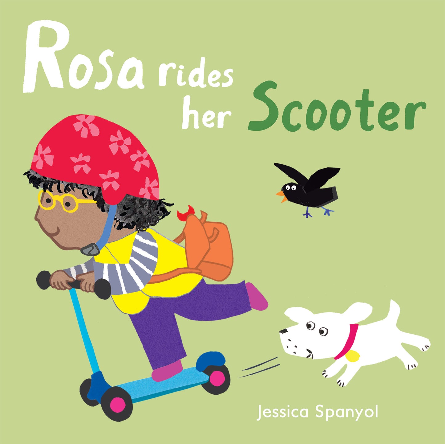 Rosa Rides her Scooter (8x8 Edition)