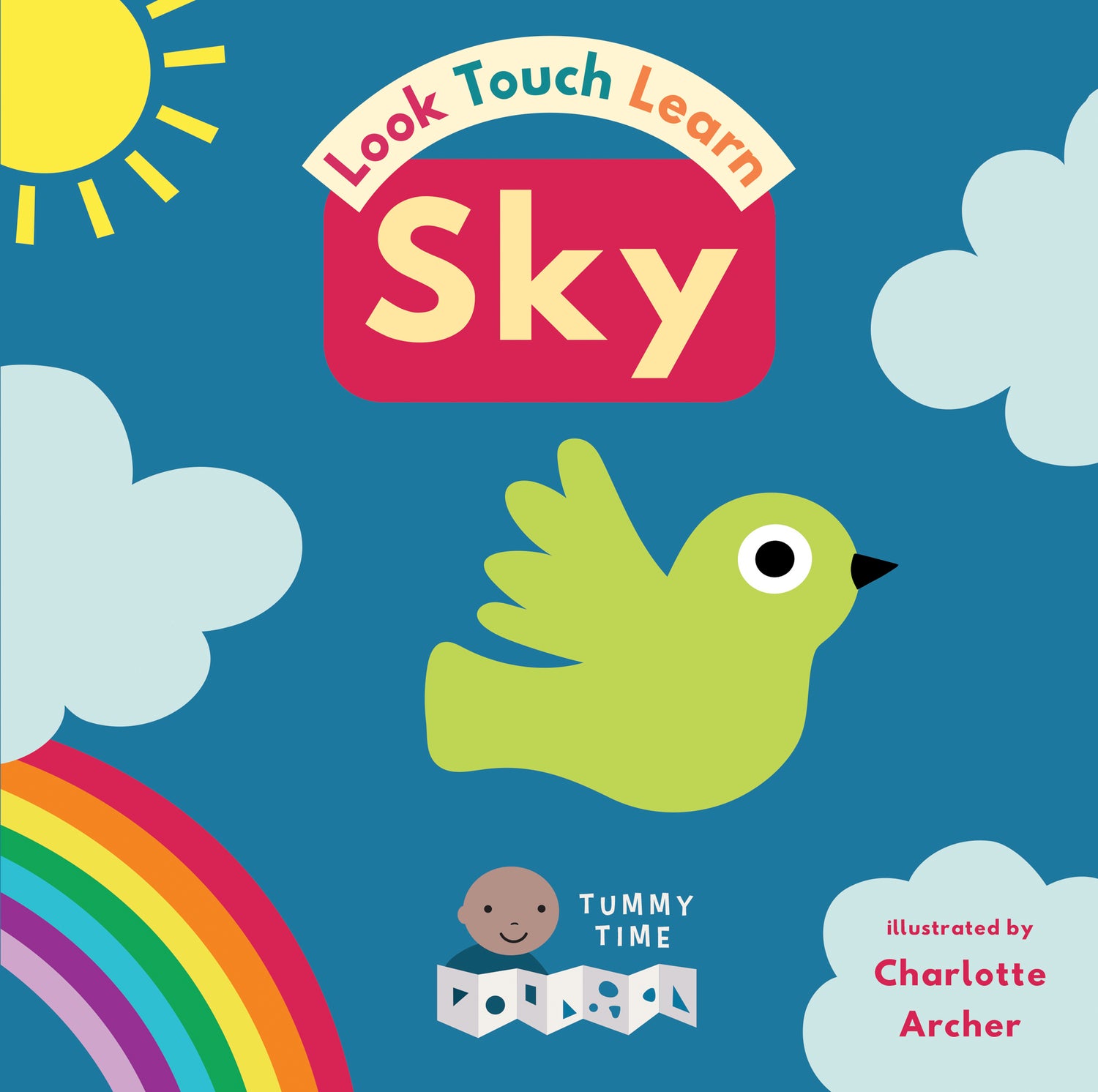 Look, Touch, Learn! (Tummy Time Books with Moving Elements)