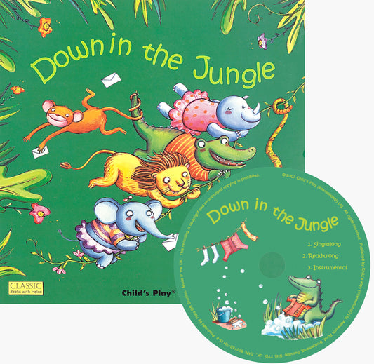 Down in the Jungle (8x8 Softcover with CD Edition)