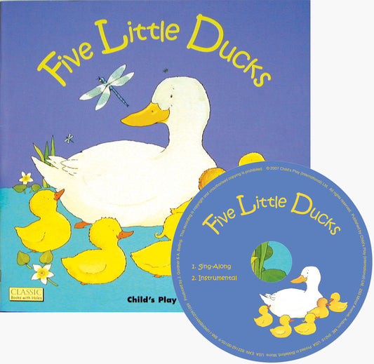 Five Little Ducks (8x8 Softcover with CD Edition)
