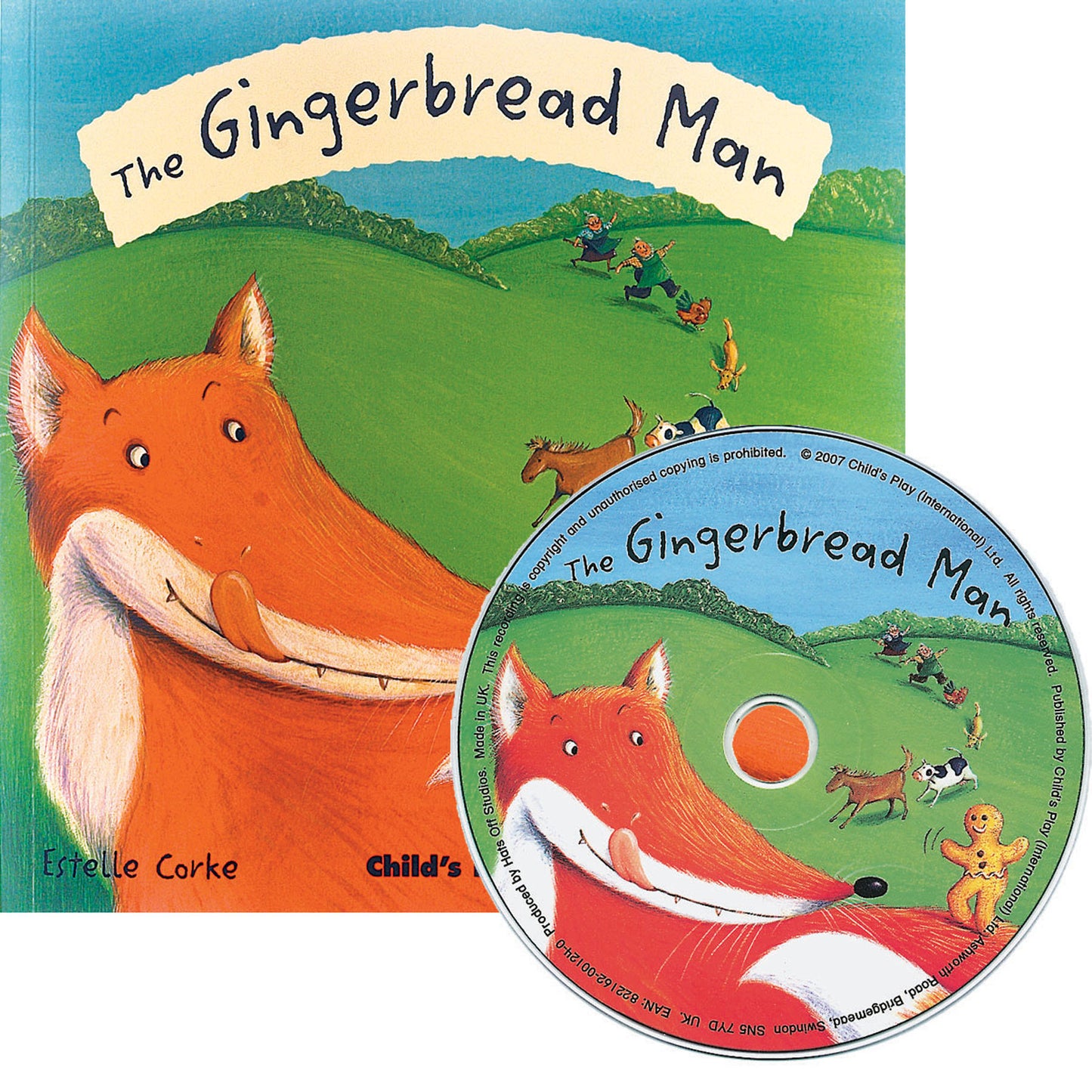 The Gingerbread Man (Softcover with CD Edition)