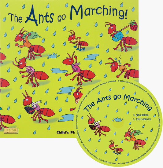 The Ants Go Marching (8x8 Softcover with CD Edition)