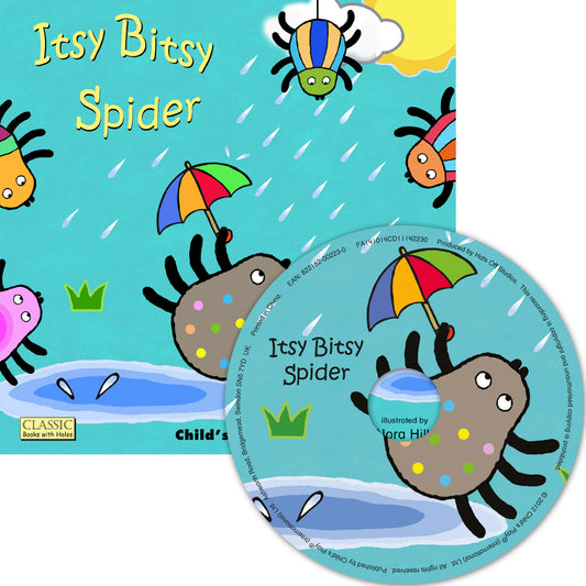 Itsy Bitsy Spider (8x8 Softcover with CD Edition)