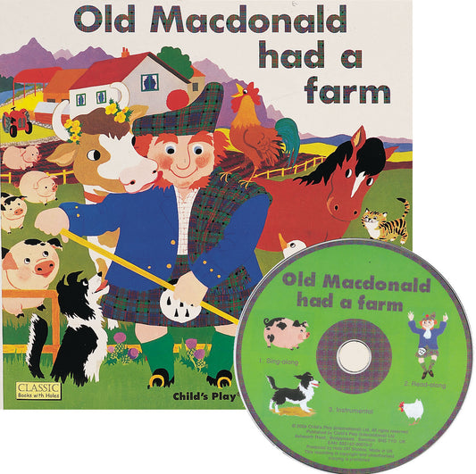 Old Macdonald had a Farm (8x8 Softcover with CD Edition)