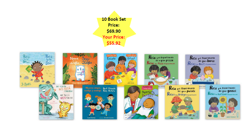 Value Priced Softcover Book Bilingual Set of 10