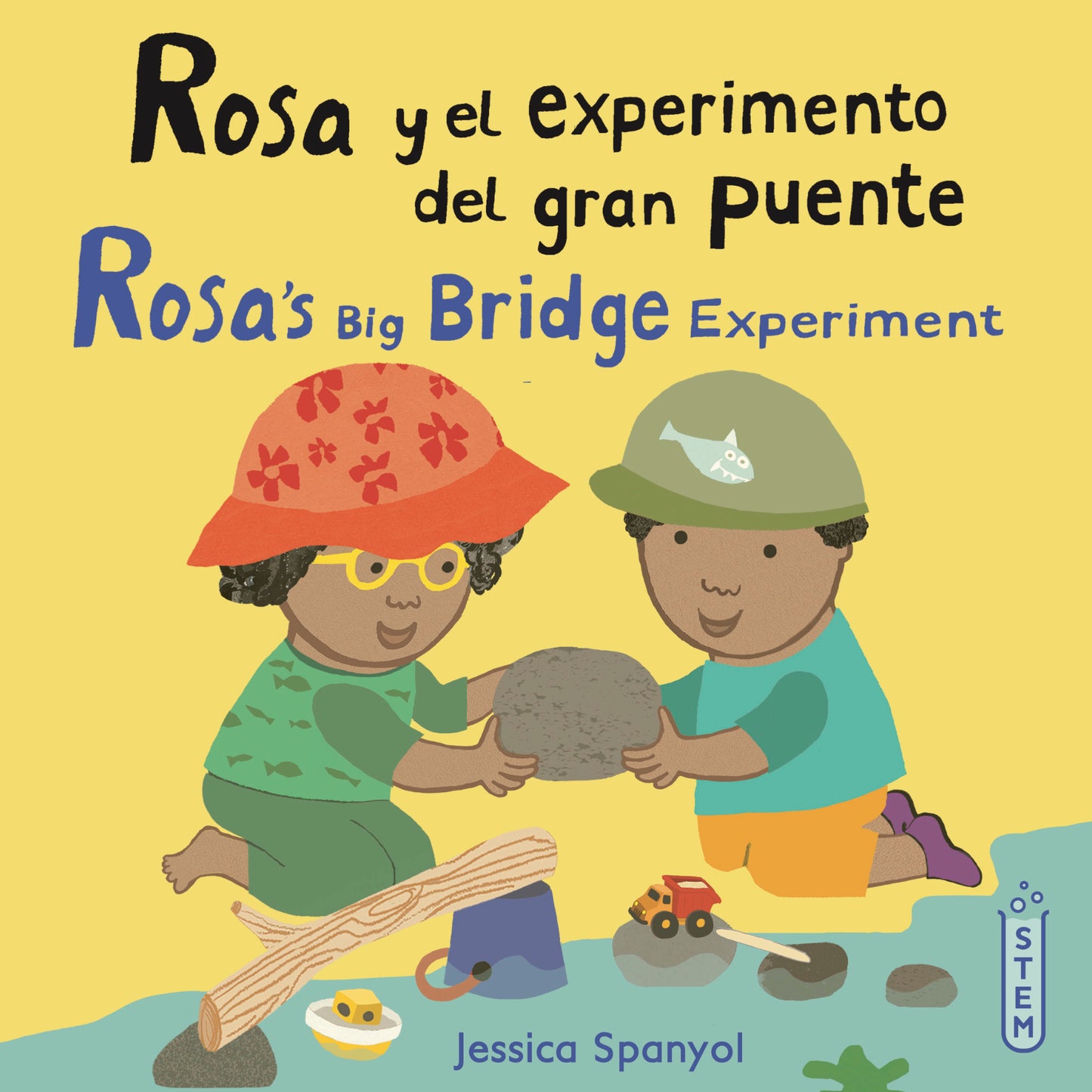 Rosa y el experimento del gran puente/Rosa's Big Bridge Experiment (8x8 Softcover Edition)