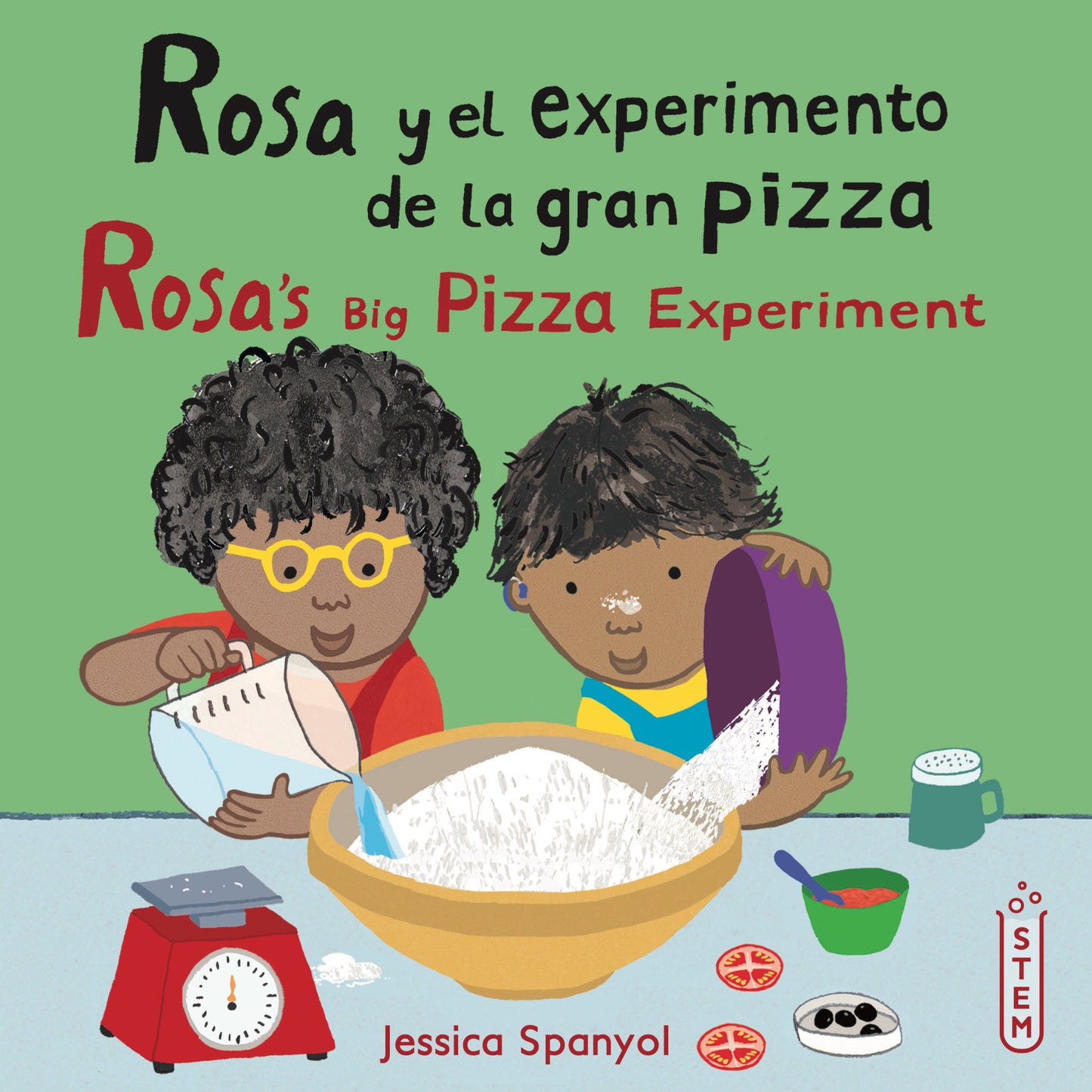 Rosa y el experimento de la gran pizza/Rosa's Big Pizza Experiment (8x8 Softcover Edition)