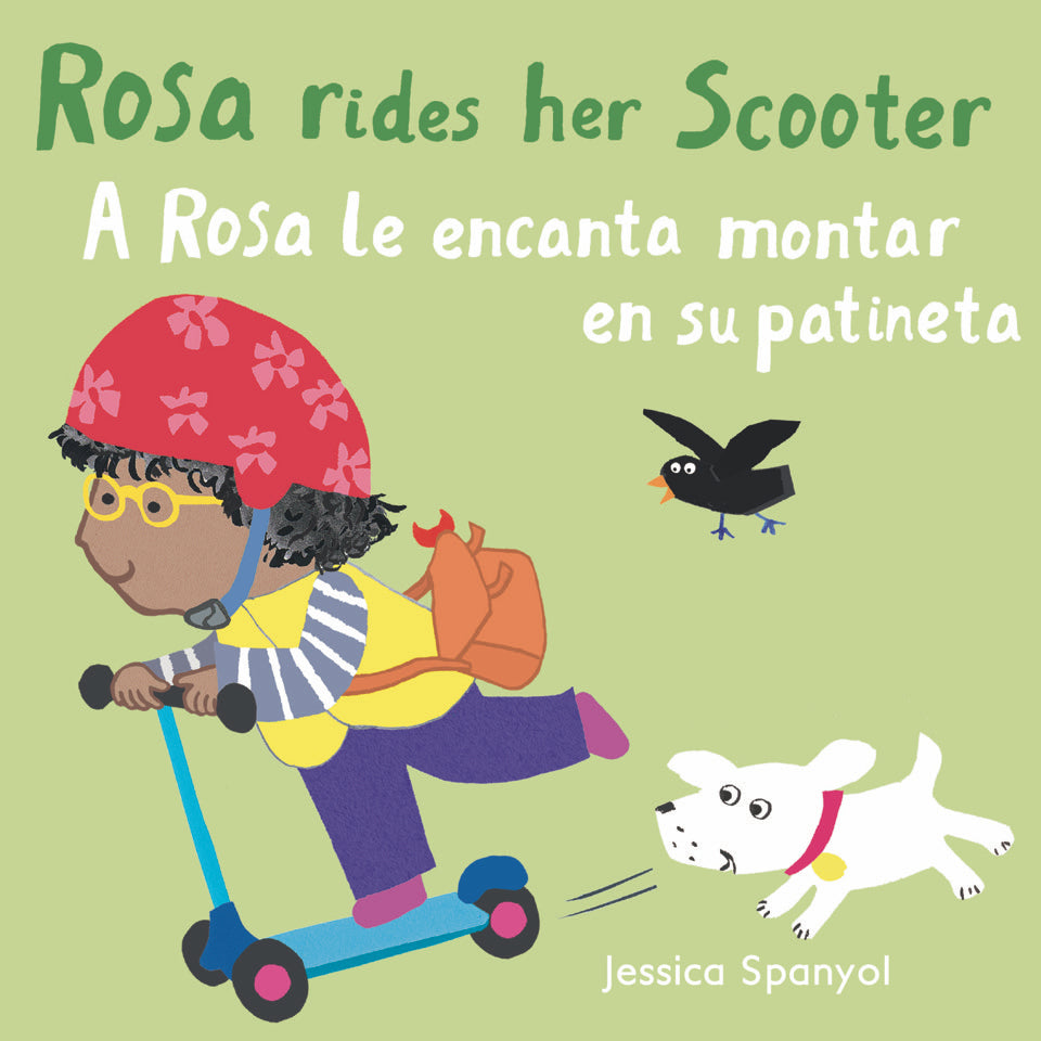 A Rosa le encanta montar en su patineta/Rosa Rides her Scooter